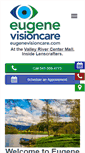 Mobile Screenshot of eugenevisioncare.com